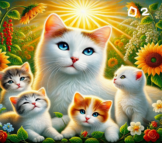 Cat Sublimation Decals