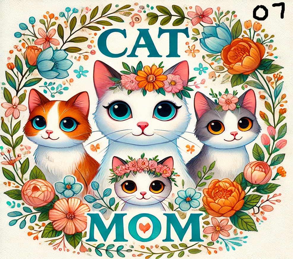 Cat Sublimation Decals