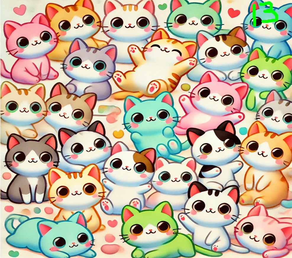 Cat Sublimation Decals