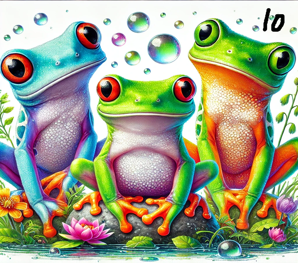 Frog Sublimation Decals