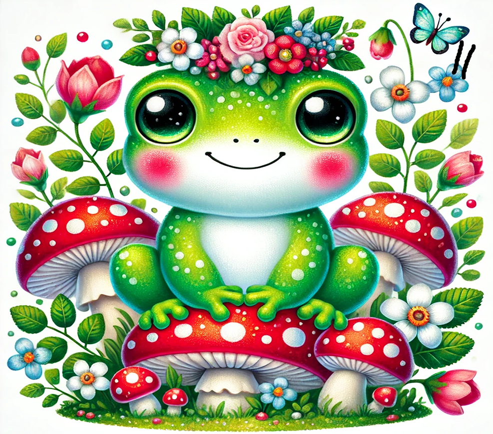 Frog Sublimation Decals