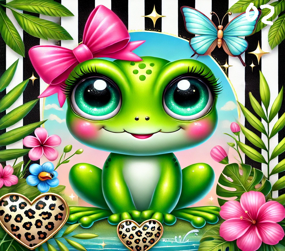 Frog Sublimation Decals