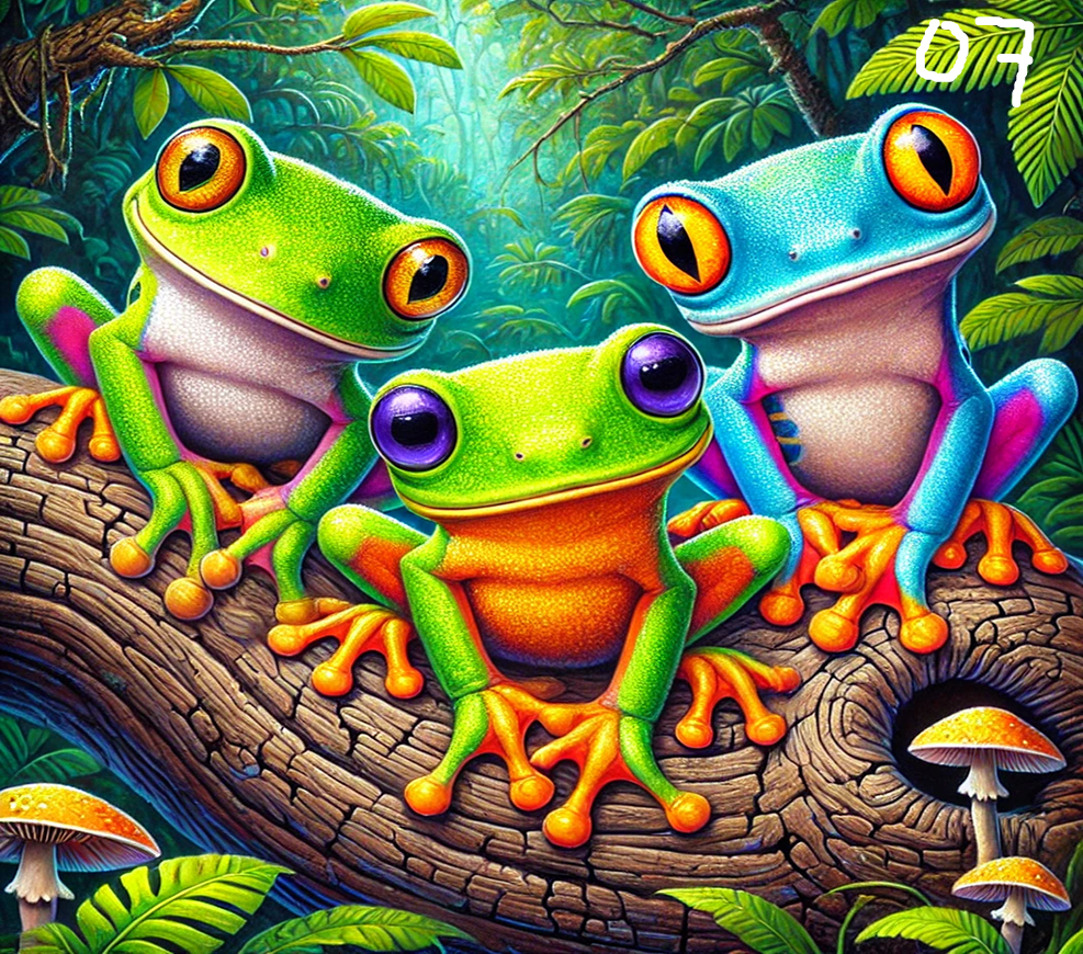 Frog Sublimation Decals