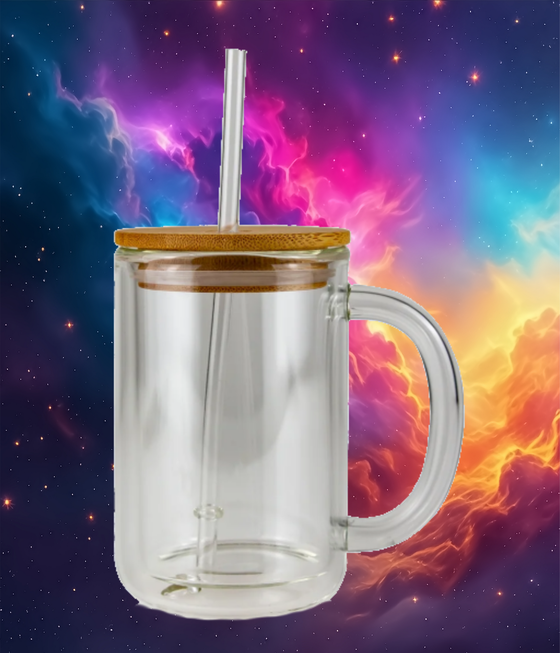 Custom snow globe tumbler Coffee Mug with choice of personalized decals and glitter options