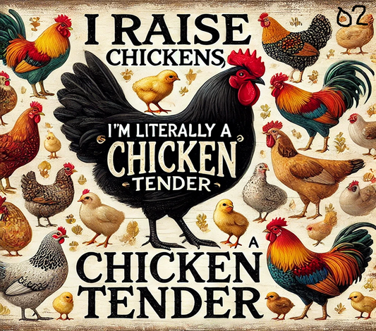 Chicken Sublimation Decals