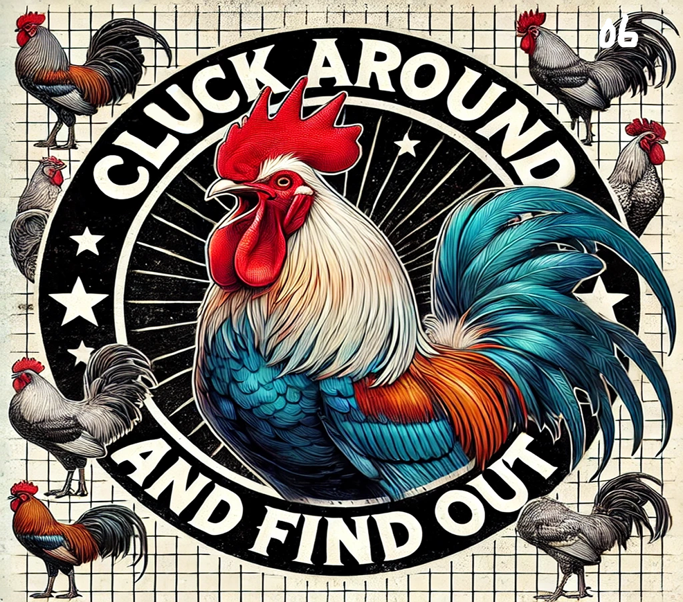 Chicken Sublimation Decals