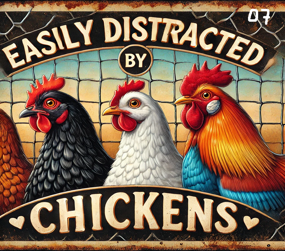 Chicken Sublimation Decals