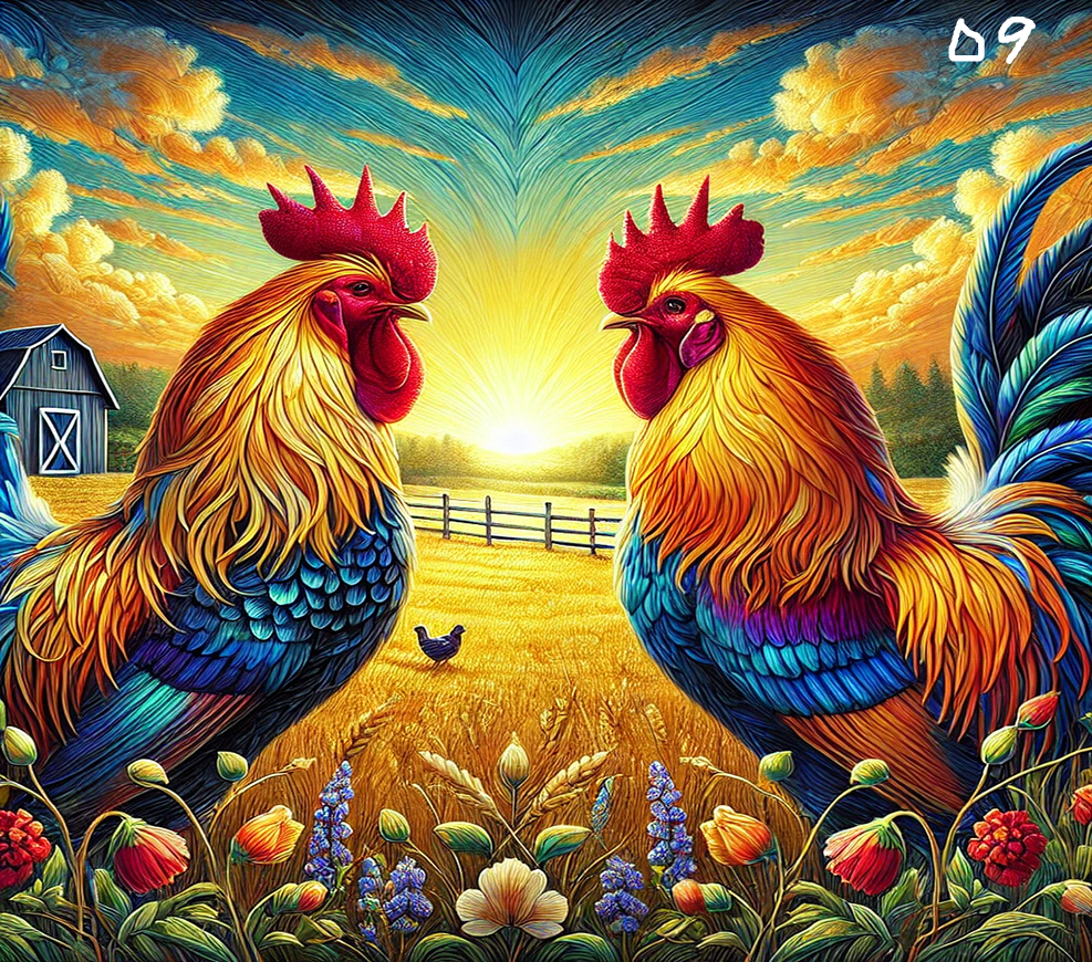 Chicken Sublimation Decals