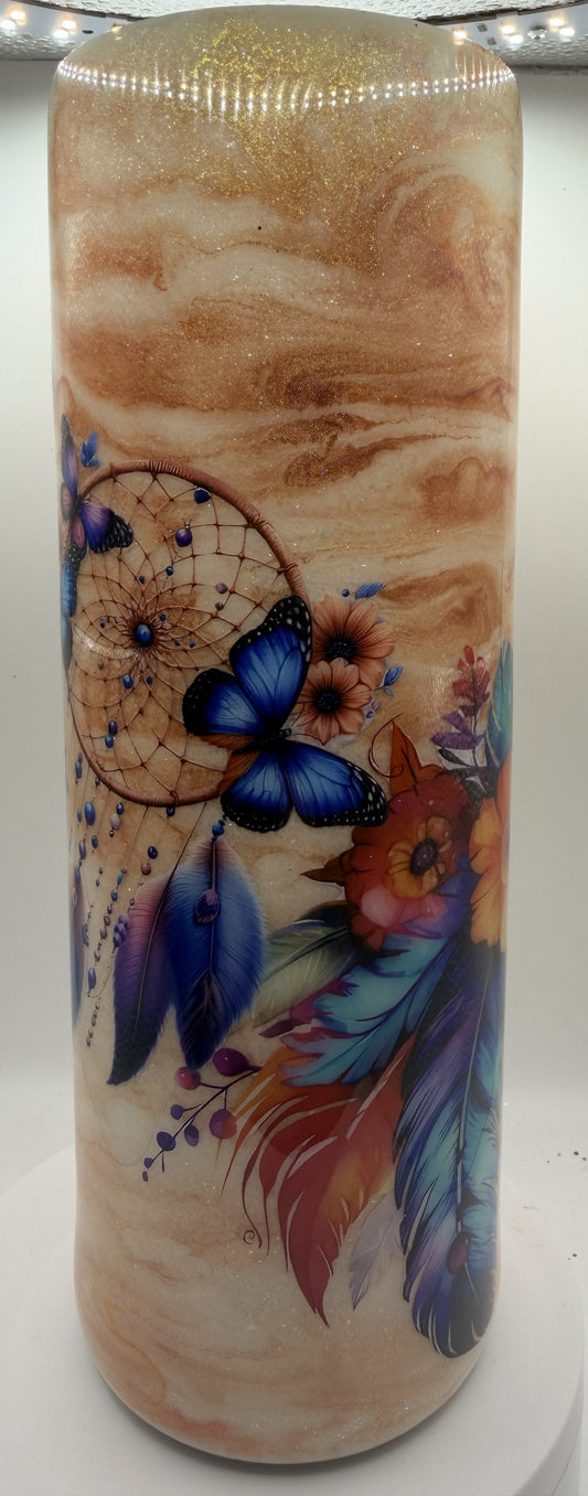 20 OZ FOLLOW YOUR DREAMS EPOXY TUMBLER