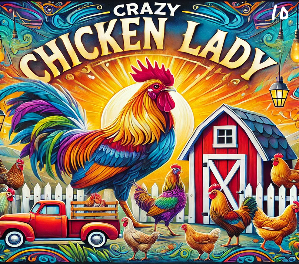 Chicken Sublimation Decals