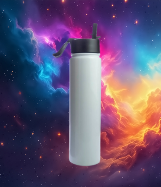 Custom sublimation Hydration water bottle Thermos with choice of decals and personalized design options