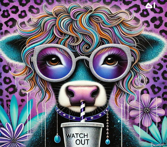 Cow Sublimation Decals