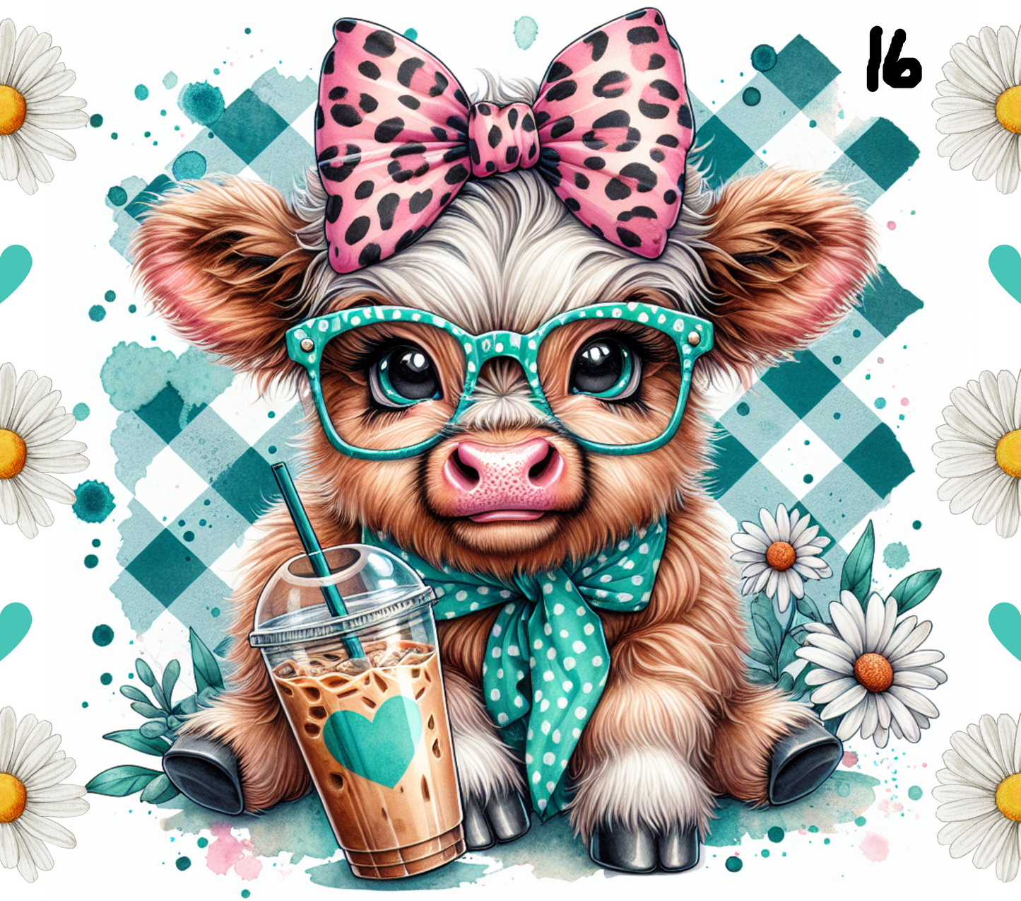 Cow Sublimation Decals