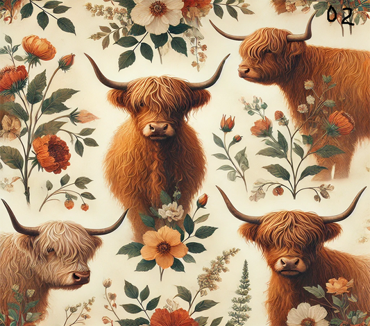 Cow Sublimation Decals