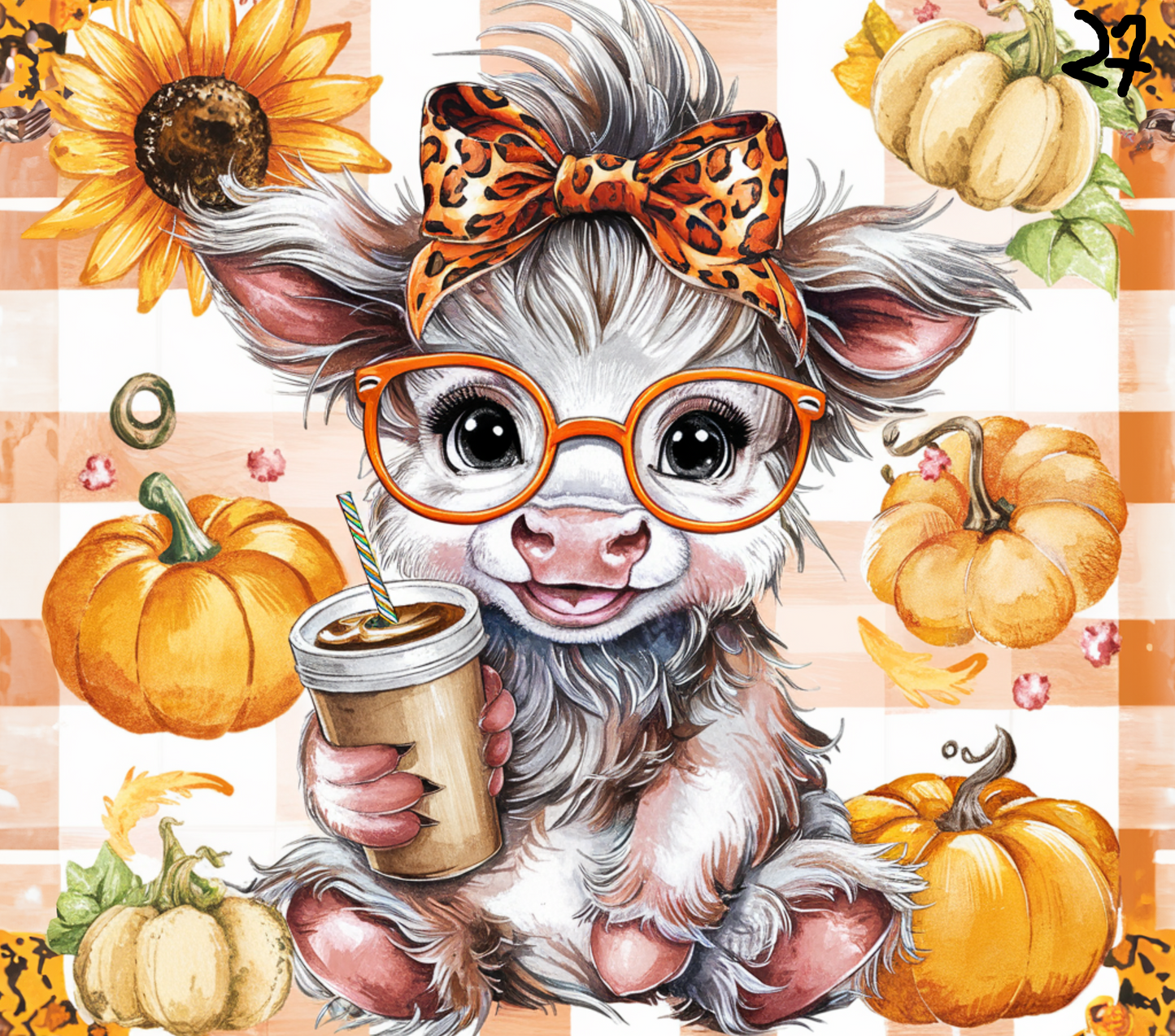 Cow Sublimation Decals