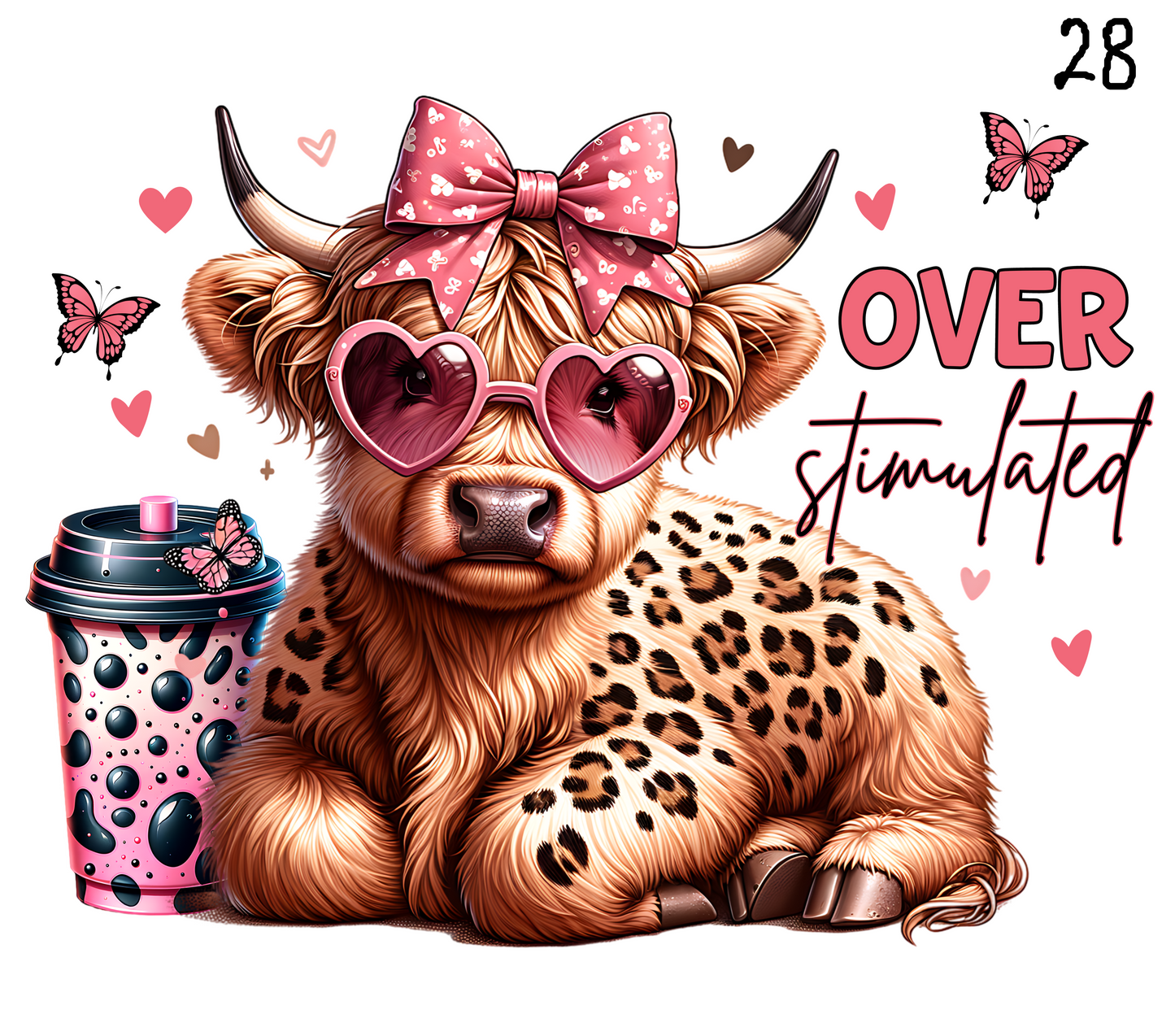 Cow Sublimation Decals