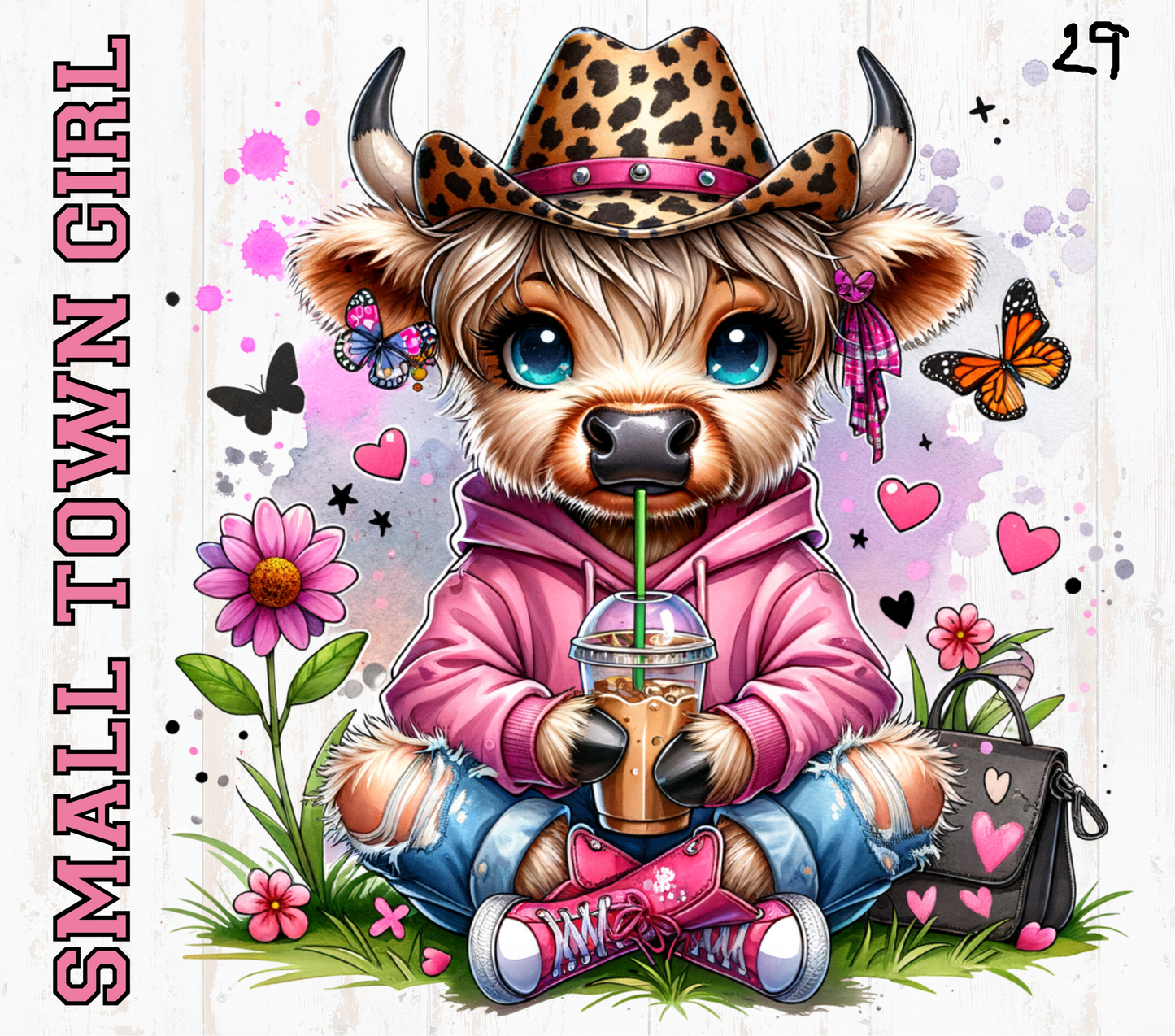Cow Sublimation Decals