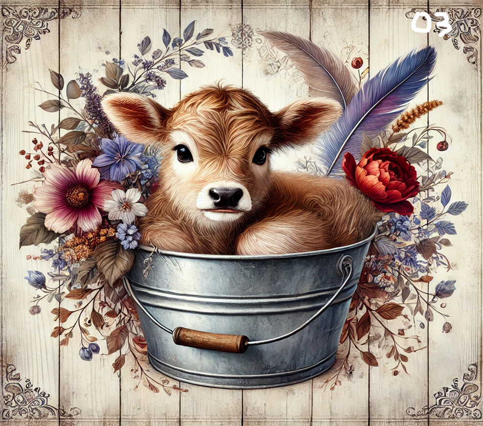 Cow Sublimation Decals