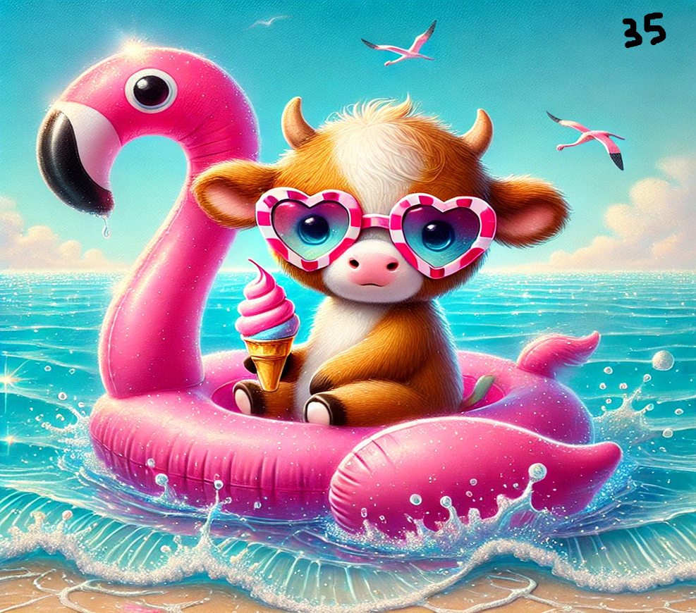 Cow Sublimation Decals