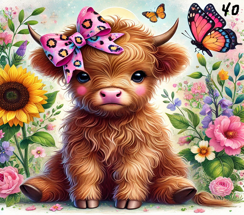 Cow Sublimation Decals