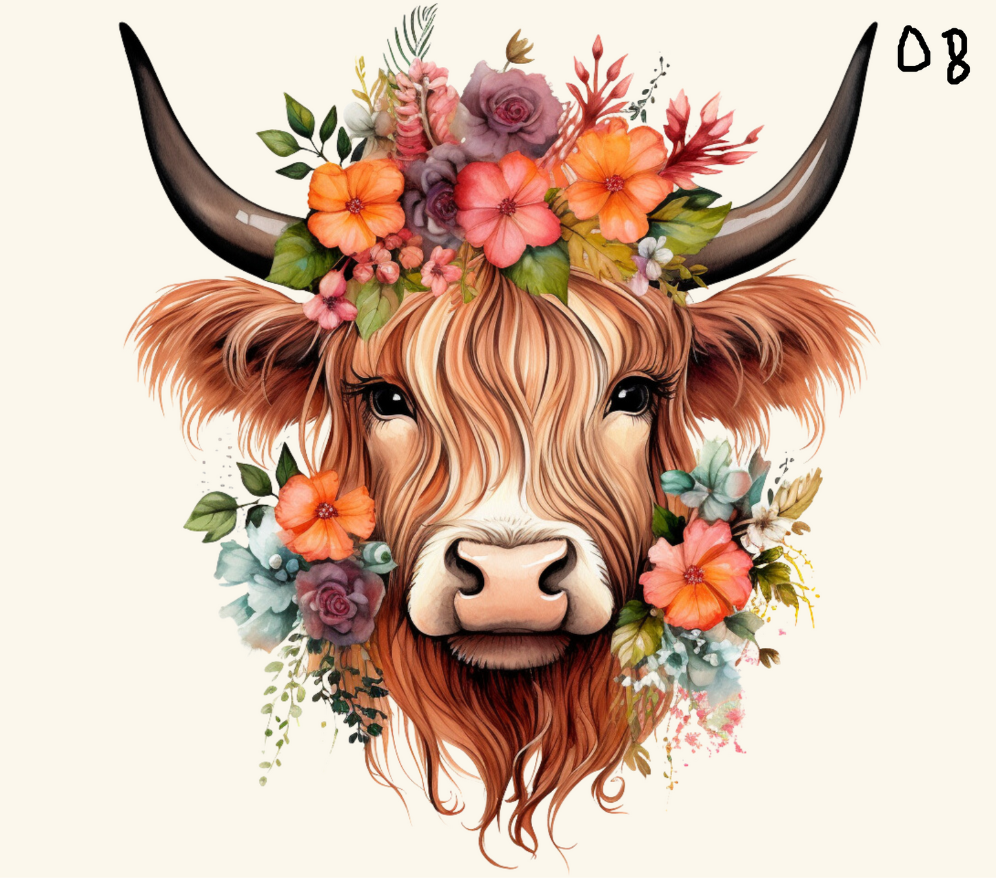 Cow Sublimation Decals