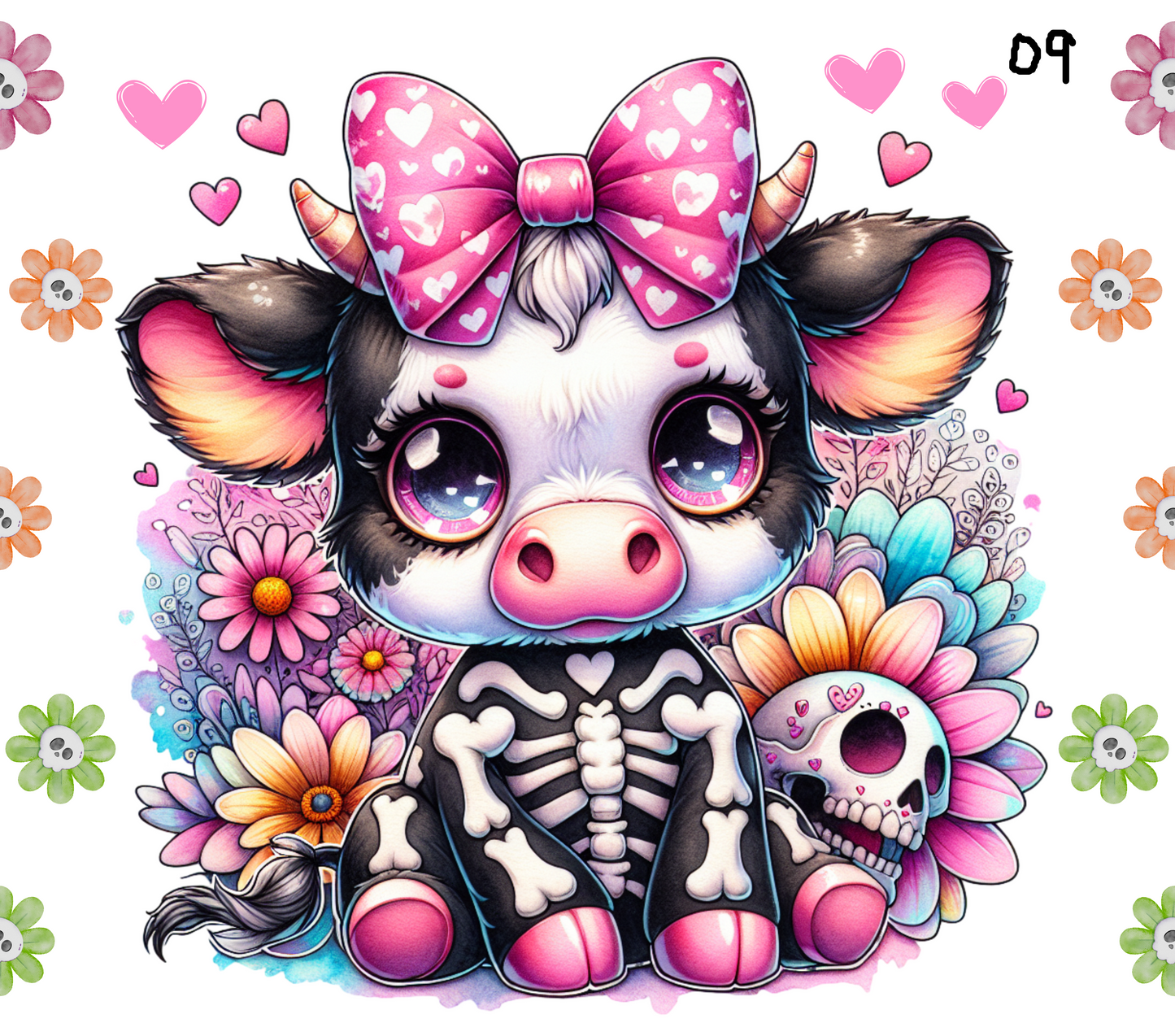 Cow Sublimation Decals