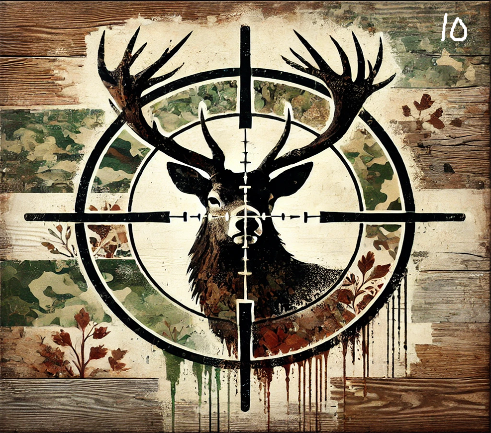 Deer Sublimation Decals