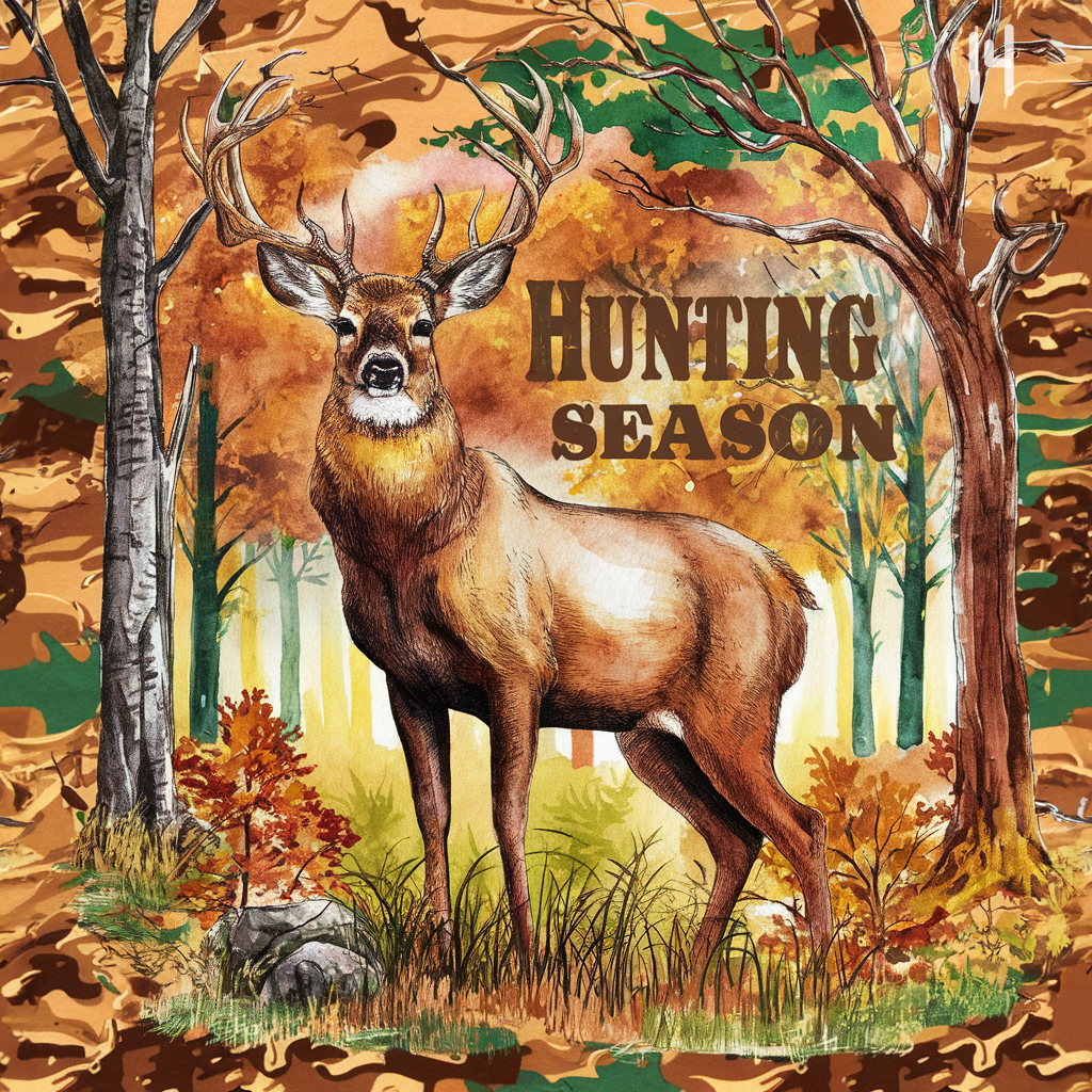 Deer Sublimation Decals