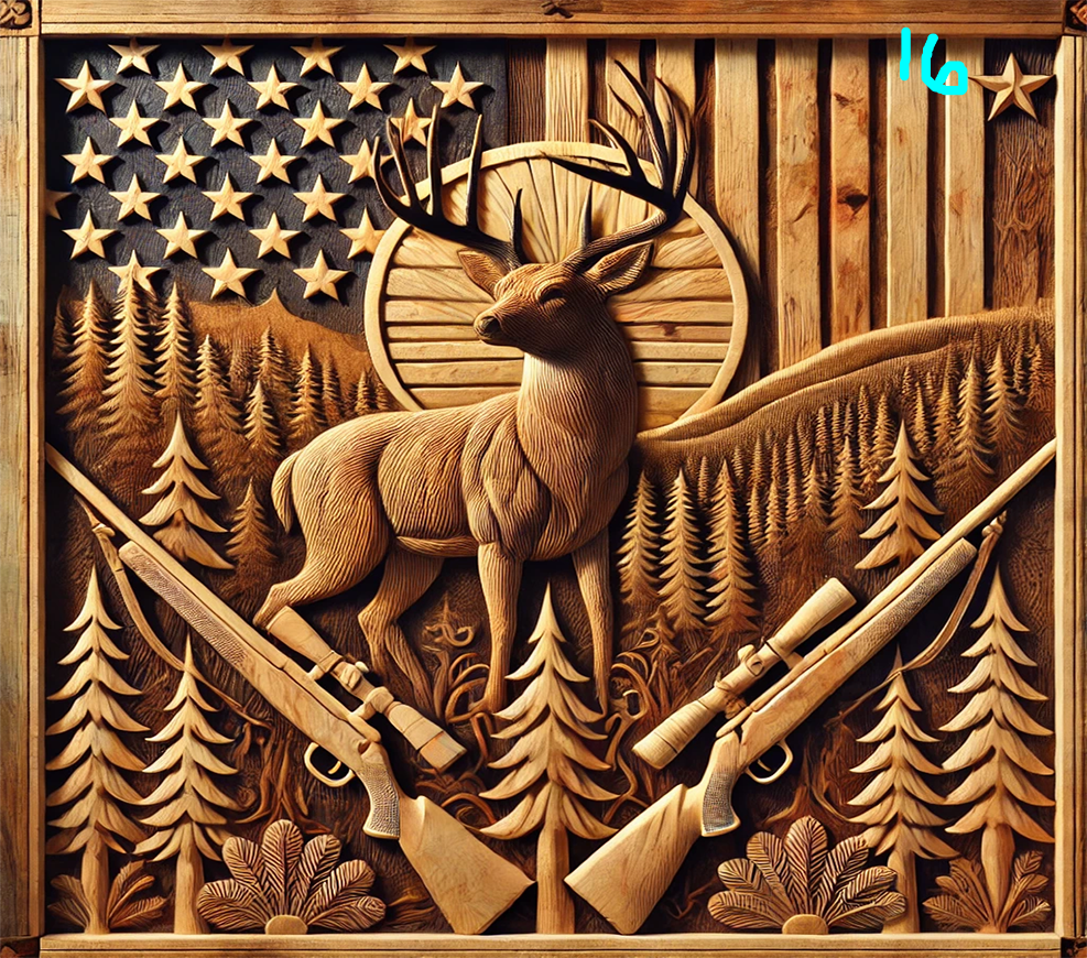 Deer Sublimation Decals