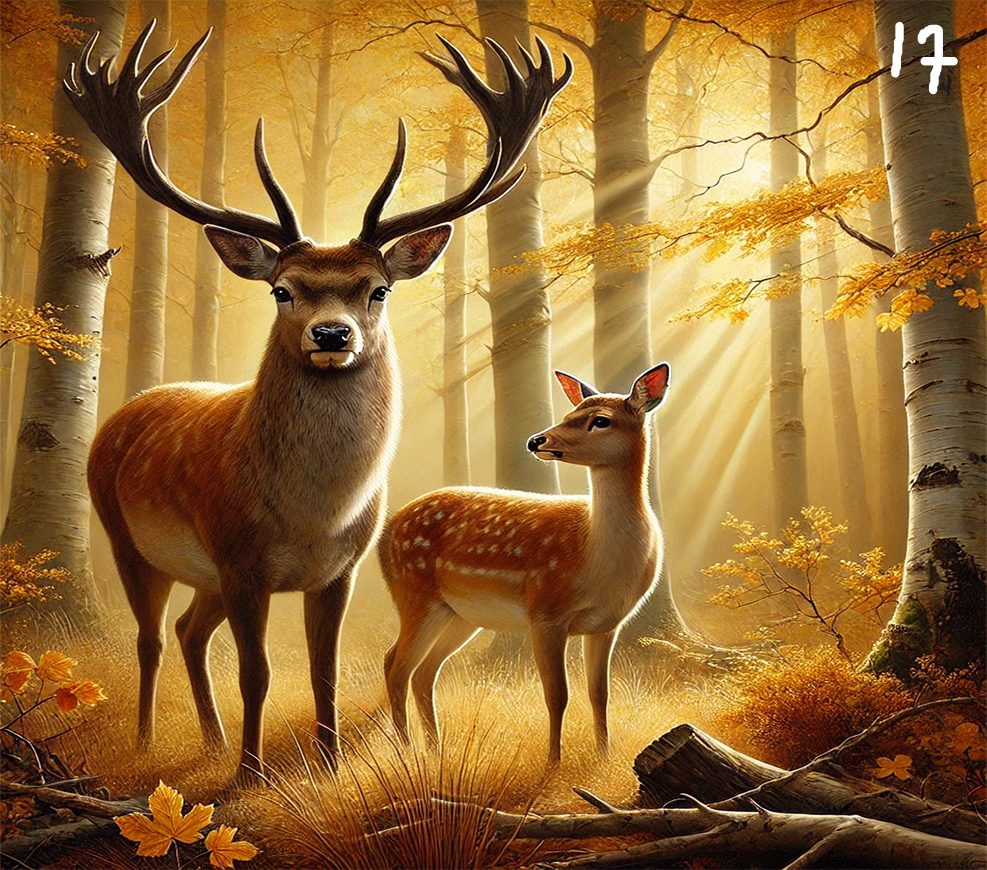 Deer Sublimation Decals