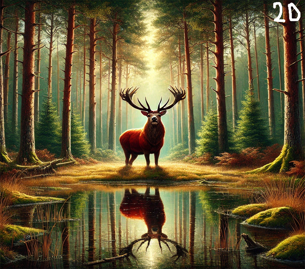Deer Sublimation Decals