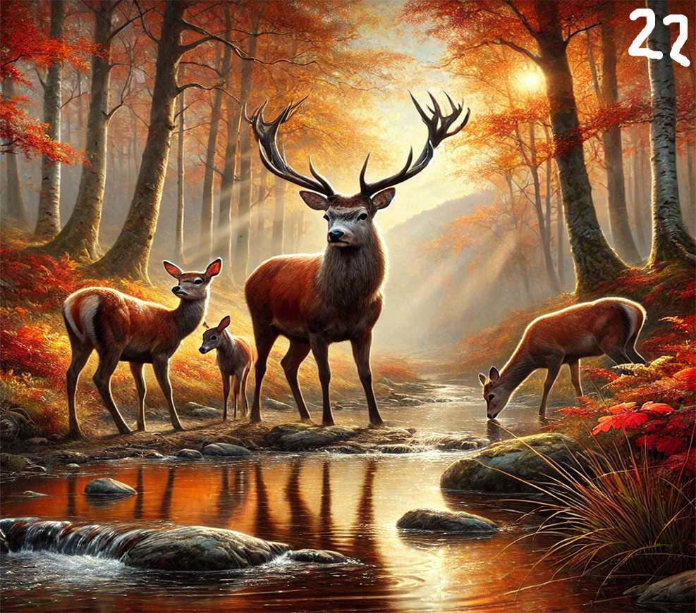 Deer Sublimation Decals