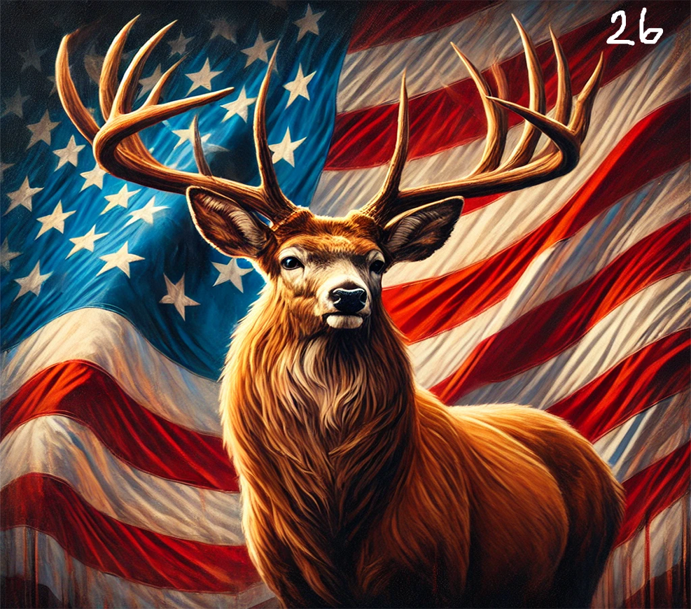 Deer Sublimation Decals