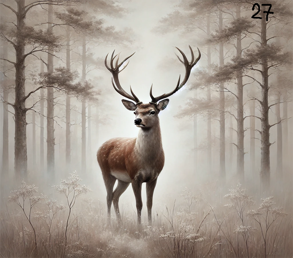 Deer Sublimation Decals