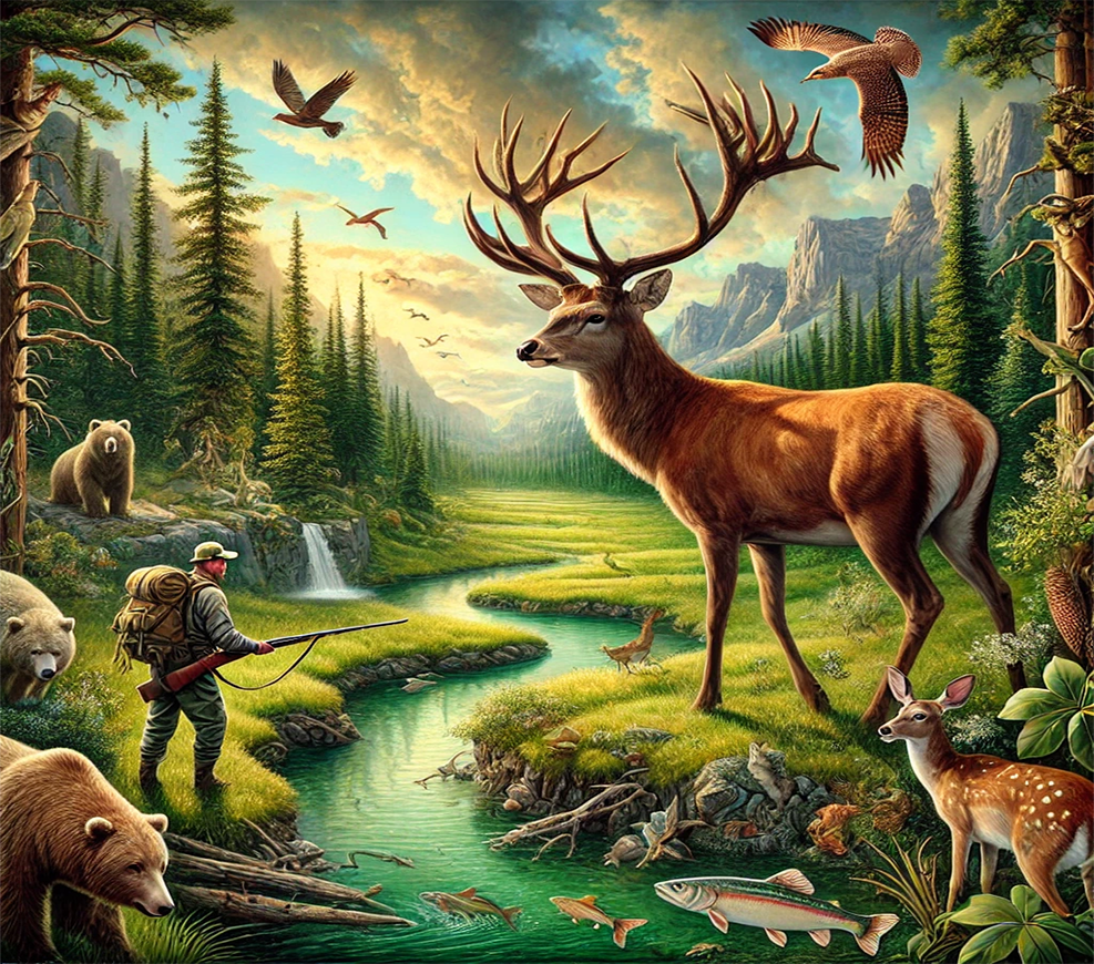 Deer Sublimation Decals