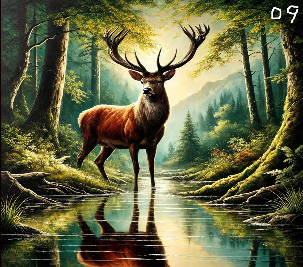 Deer Sublimation Decals