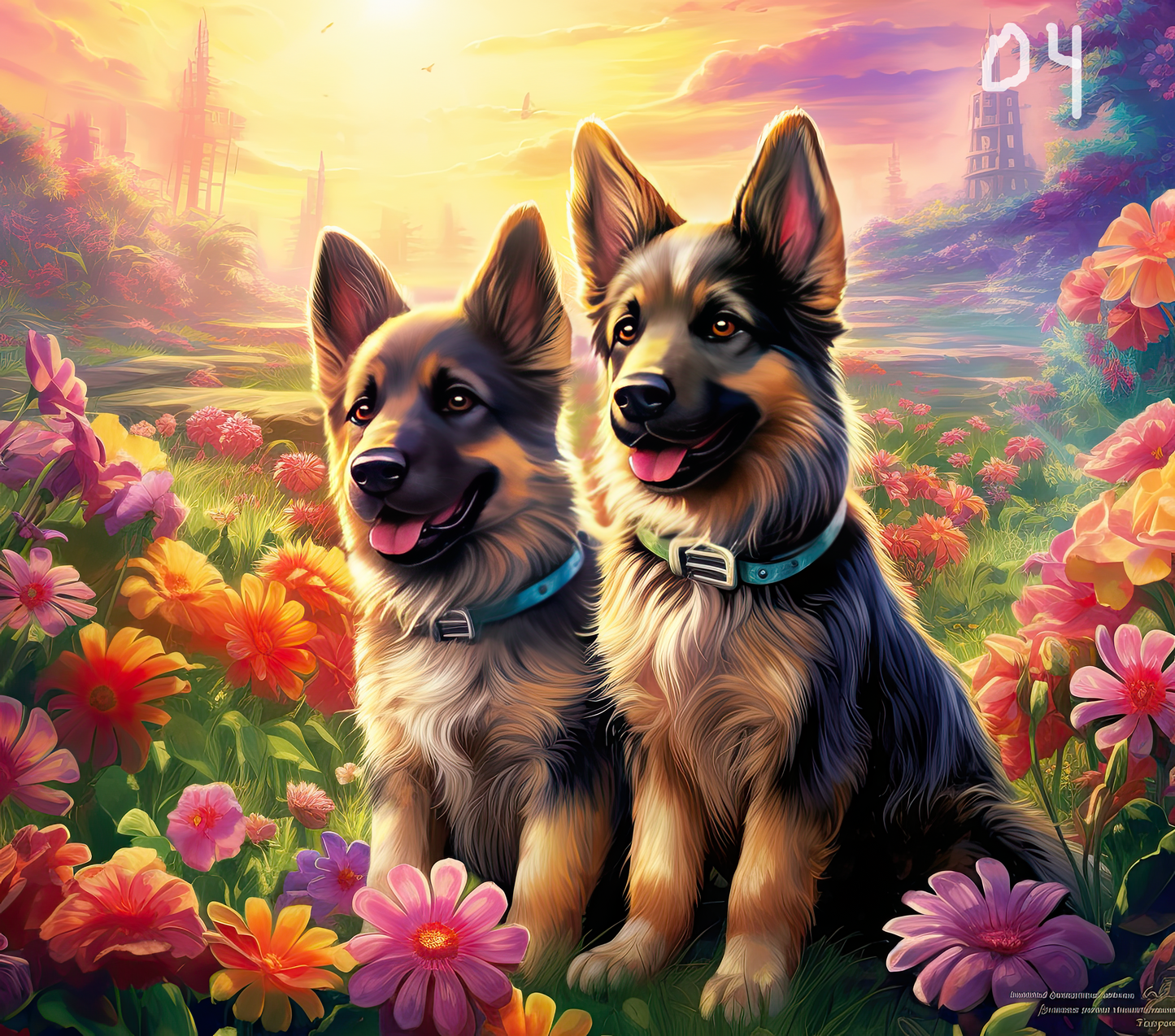 Dog Sublimation Decals 2