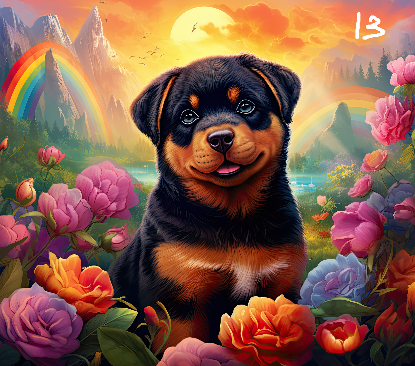 Dog Sublimation Decals 1