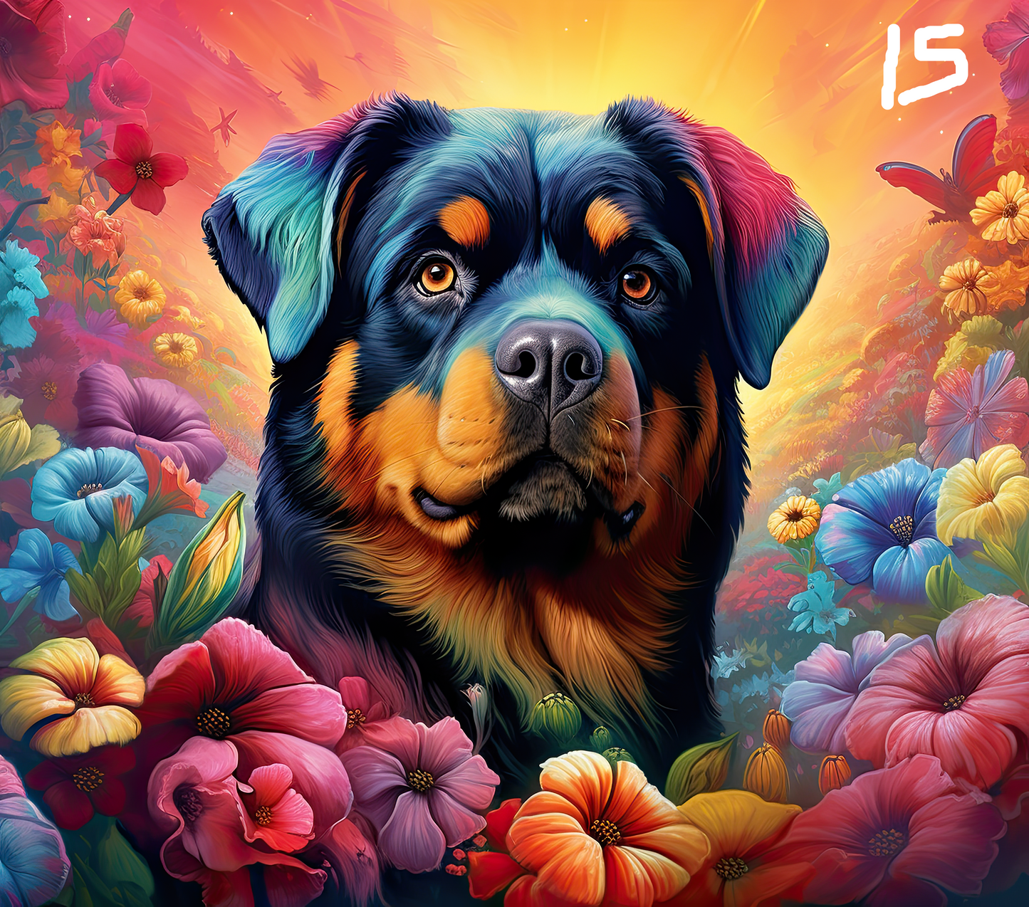 Dog Sublimation Decals 1