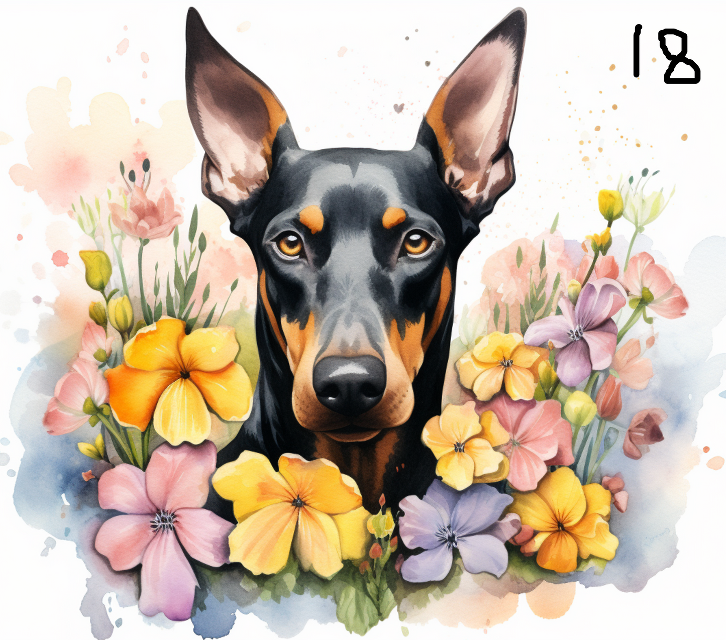 Dog Sublimation Decals 1