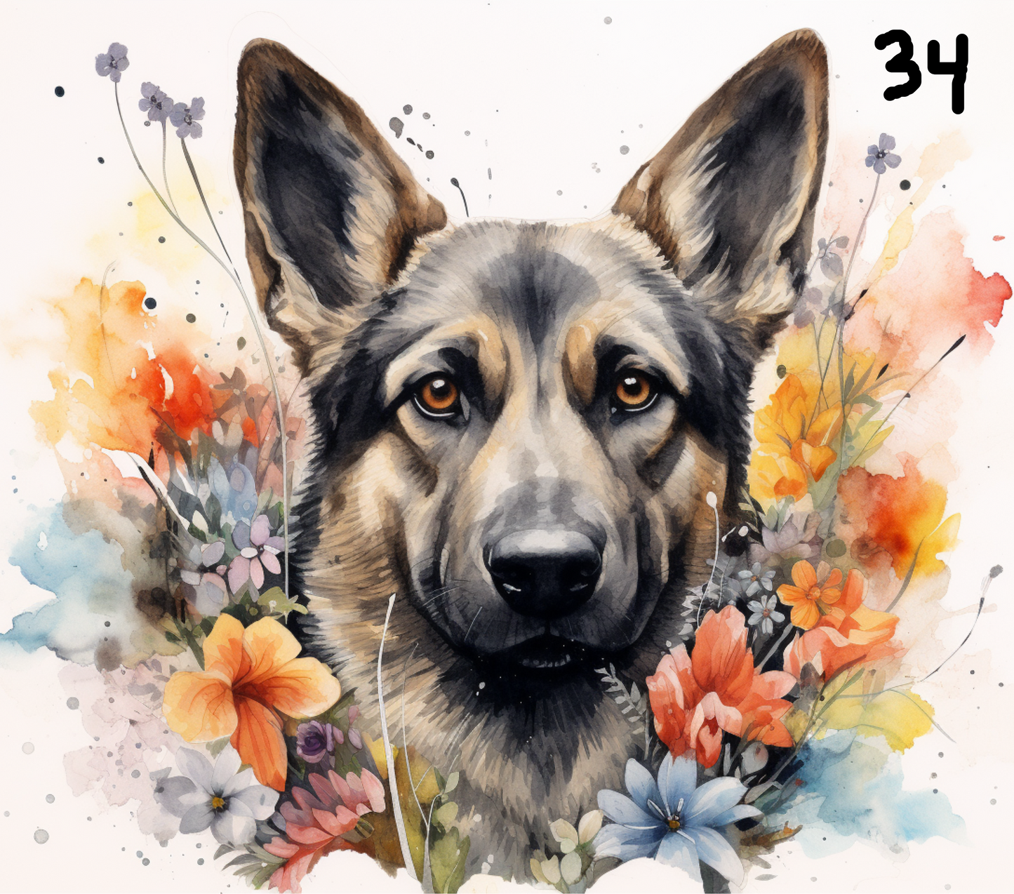 Dog Sublimation Decals 1
