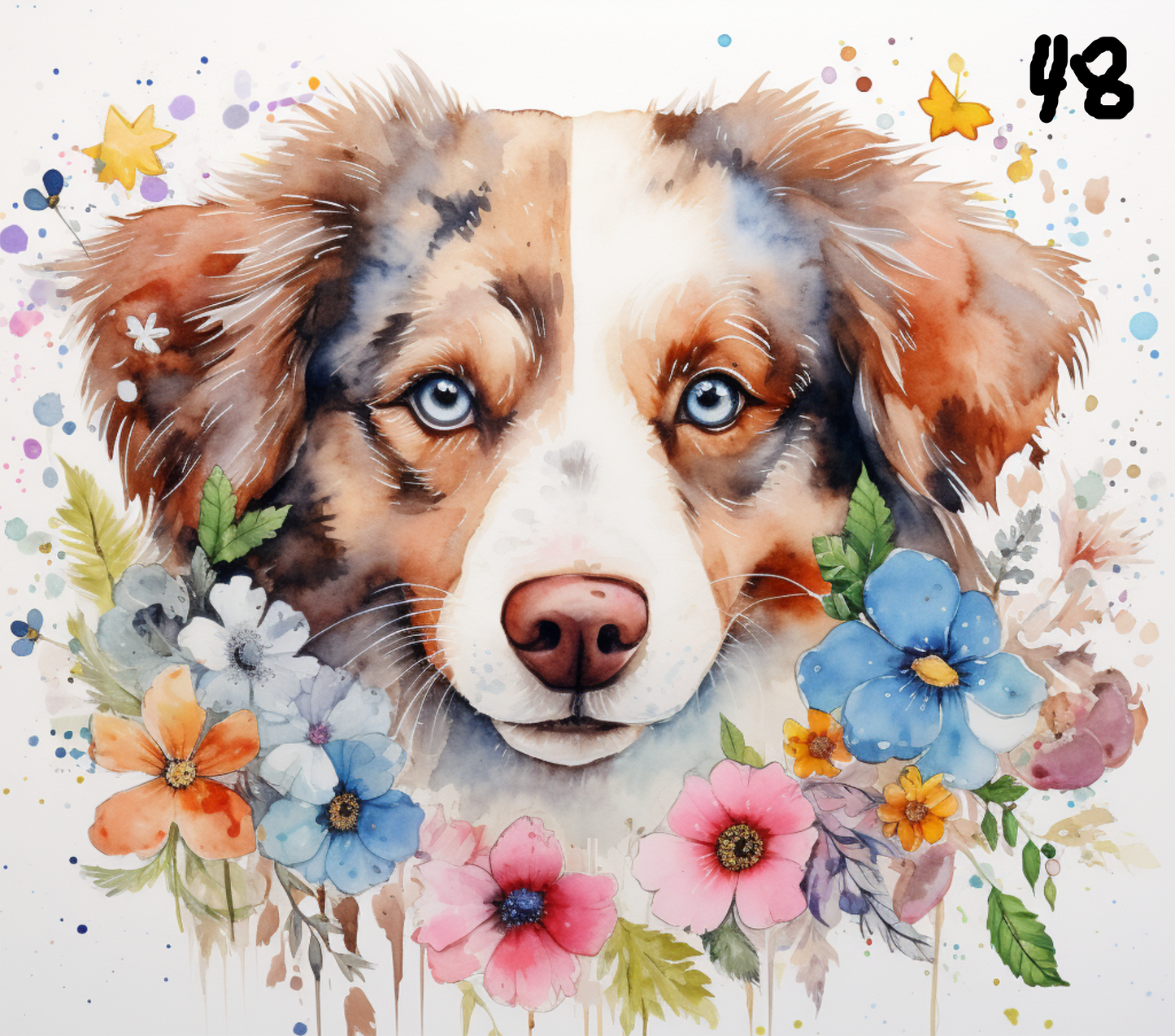 Dog Sublimation Decals 1