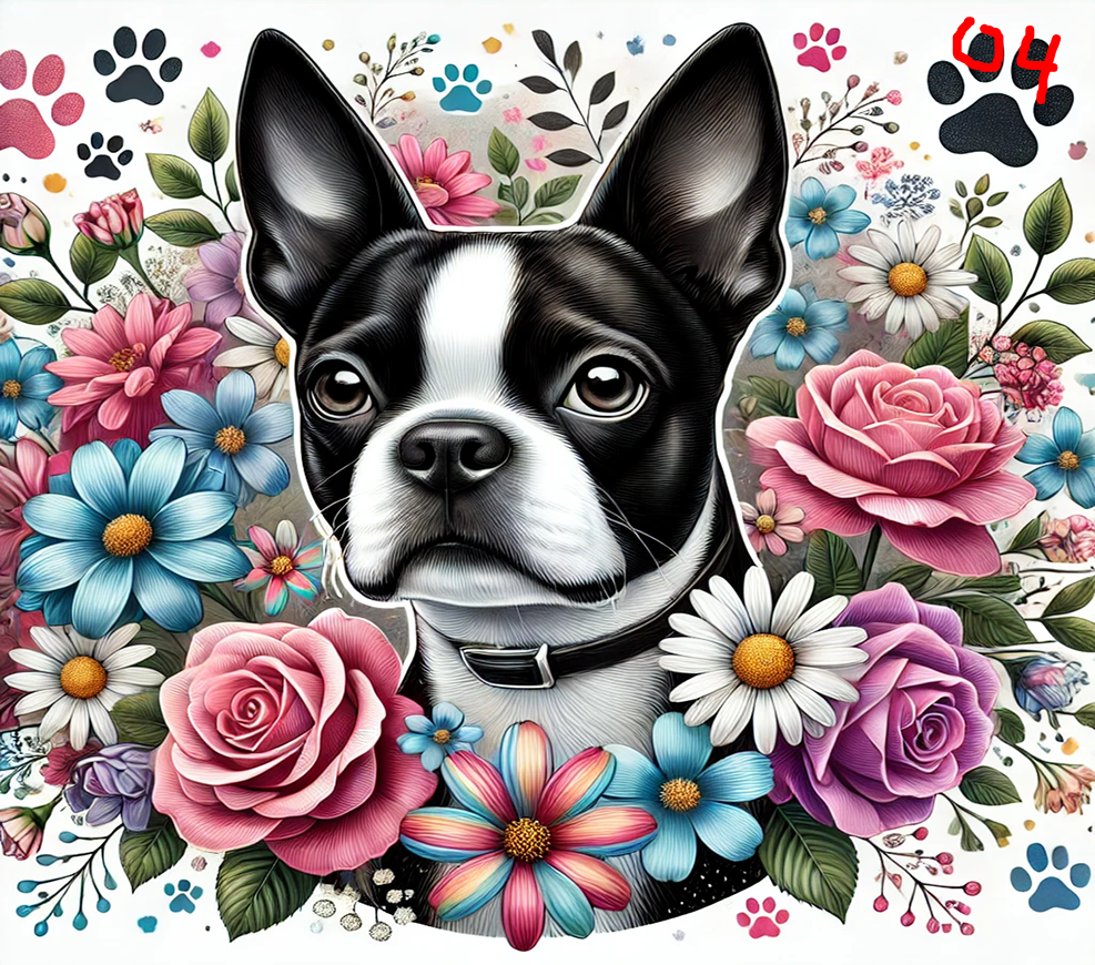 Dog Sublimation Decals 1