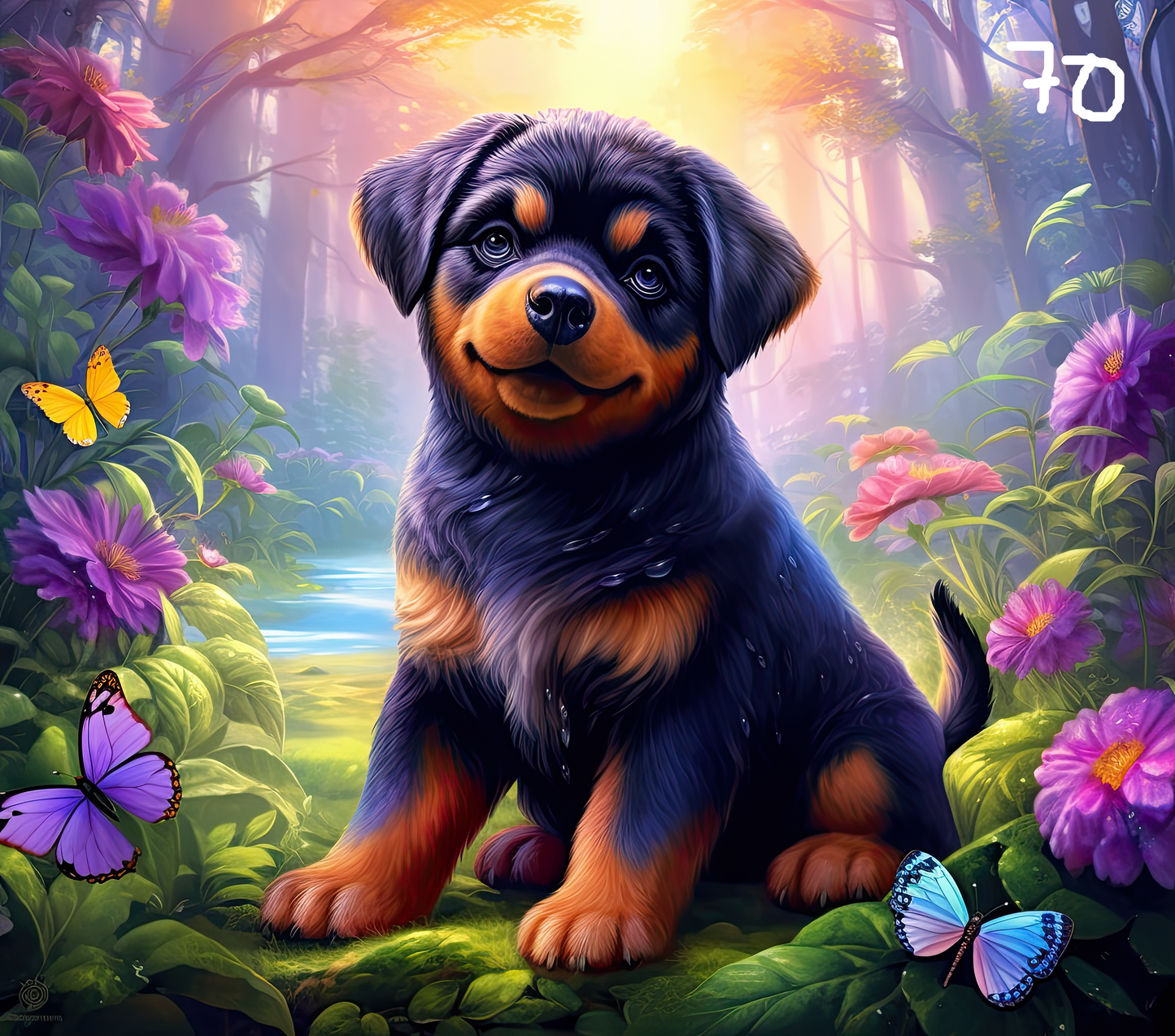 Dog Sublimation Decals 1