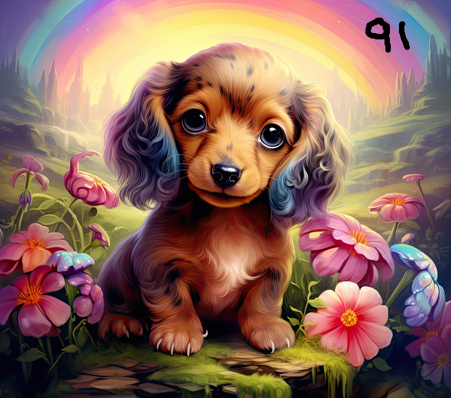 Dog Sublimation Decals 1