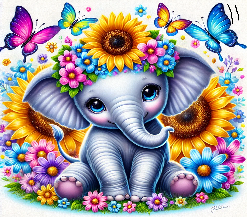Elephant Sublimation Decals