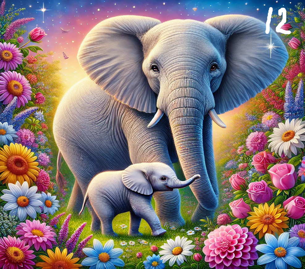 Elephant Sublimation Decals
