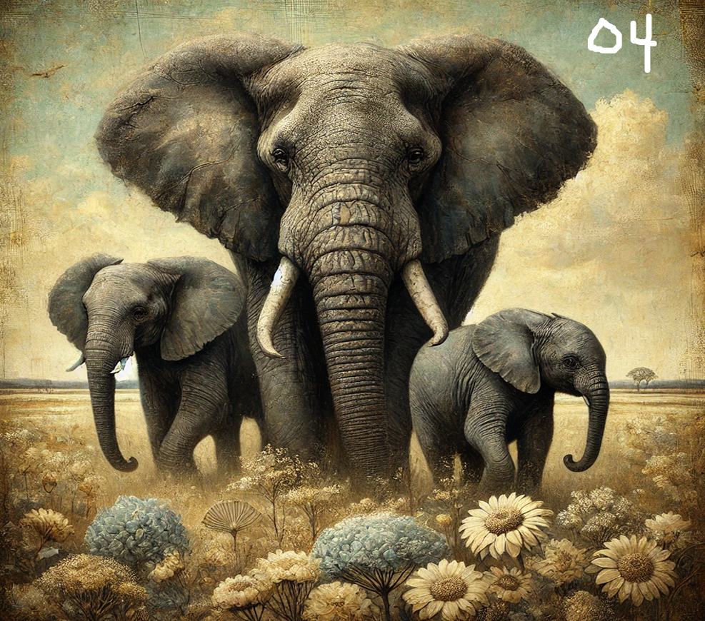Elephant Sublimation Decals