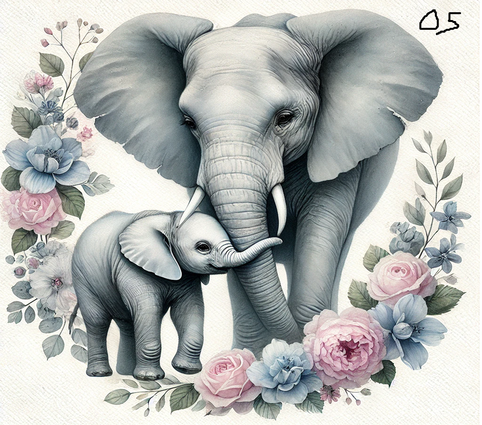 Elephant Sublimation Decals