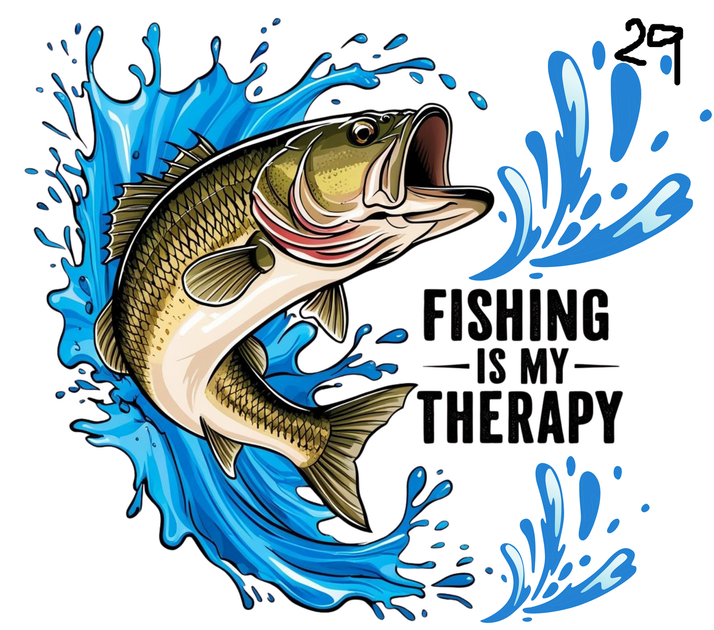 Fish Sublimation Decals